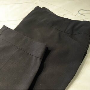 Black dressy cropped pants